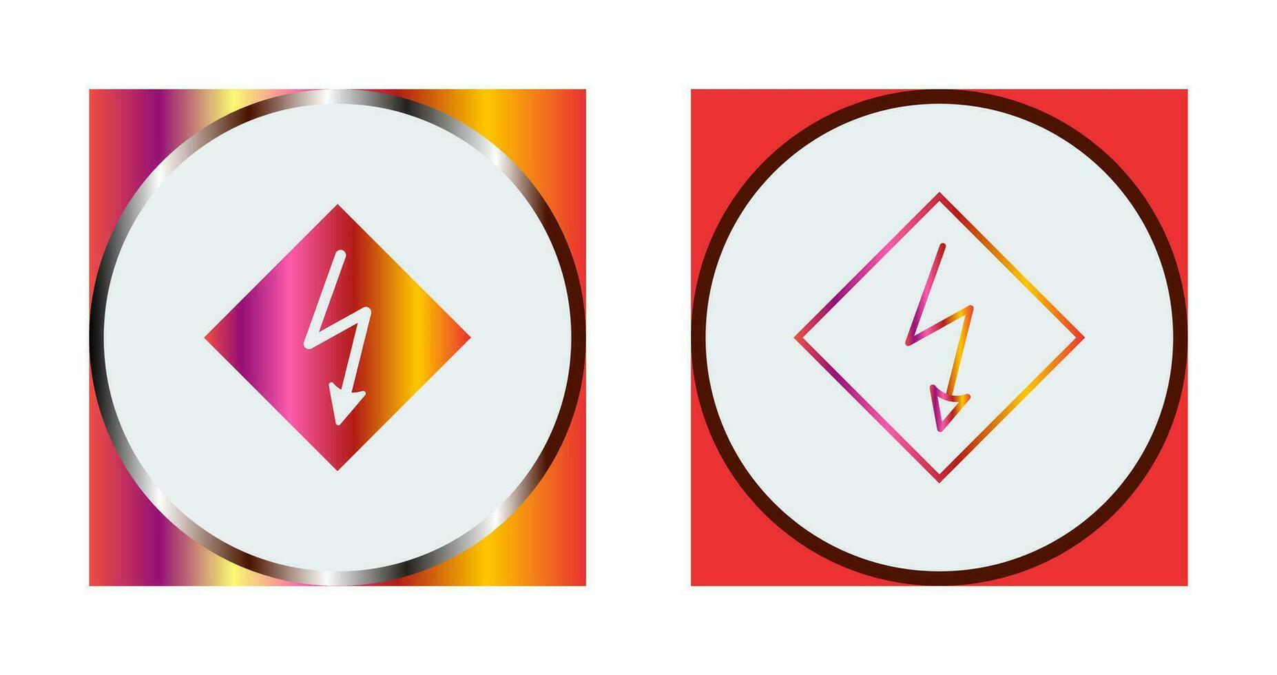 High Voltage Vector Icon