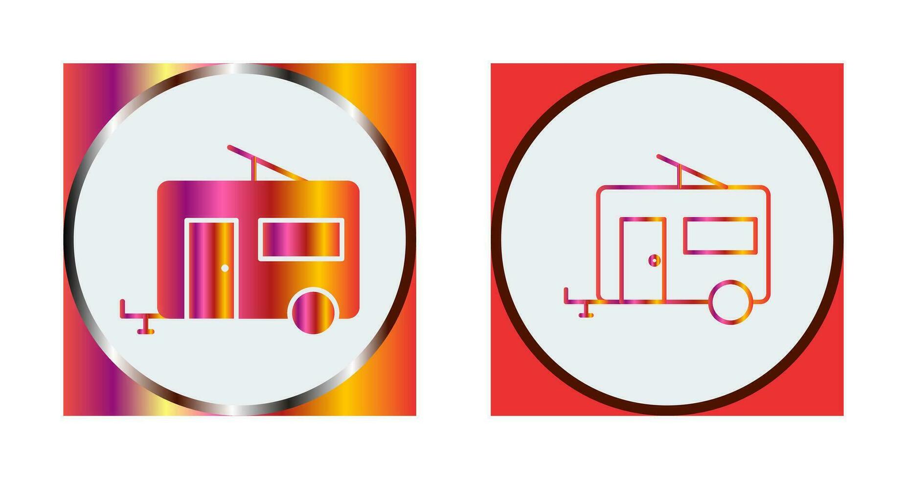 Trailer Vector Icon