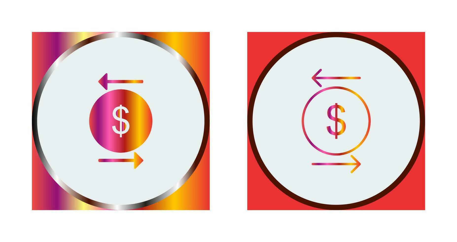 Unique Transcation Vector Icon