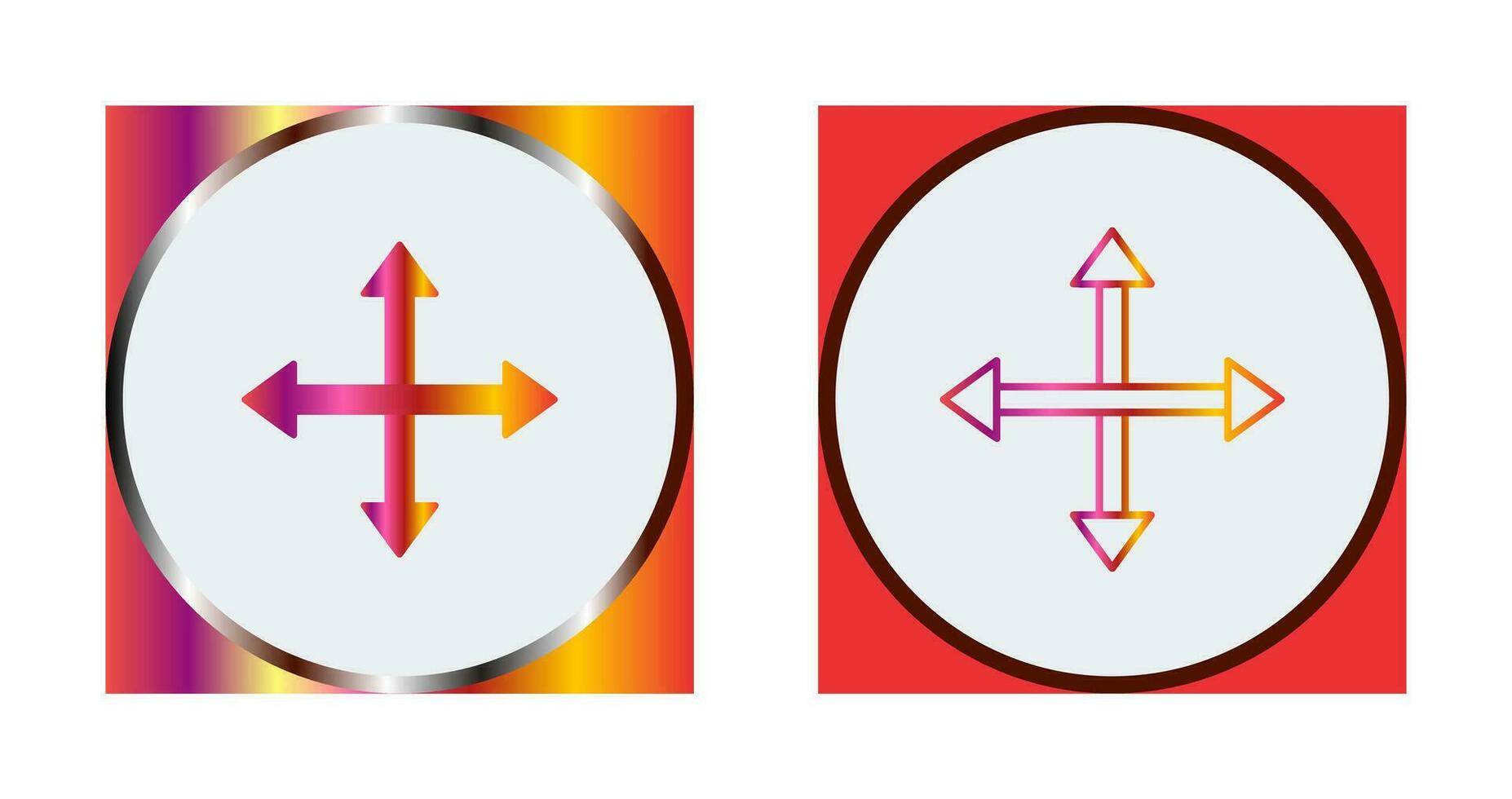Unique Move Vector Icon