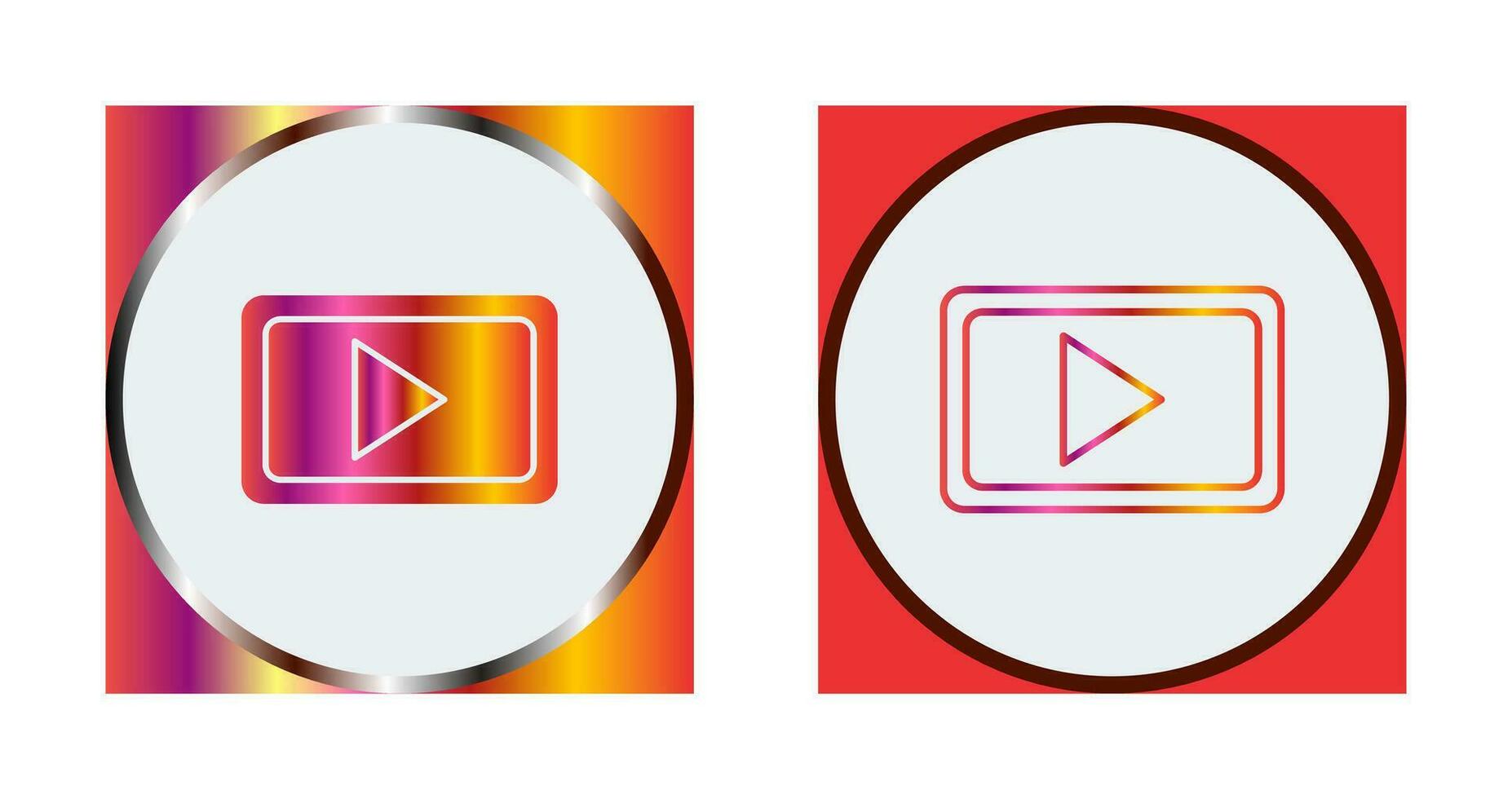 icono de vector de comunicación de video único