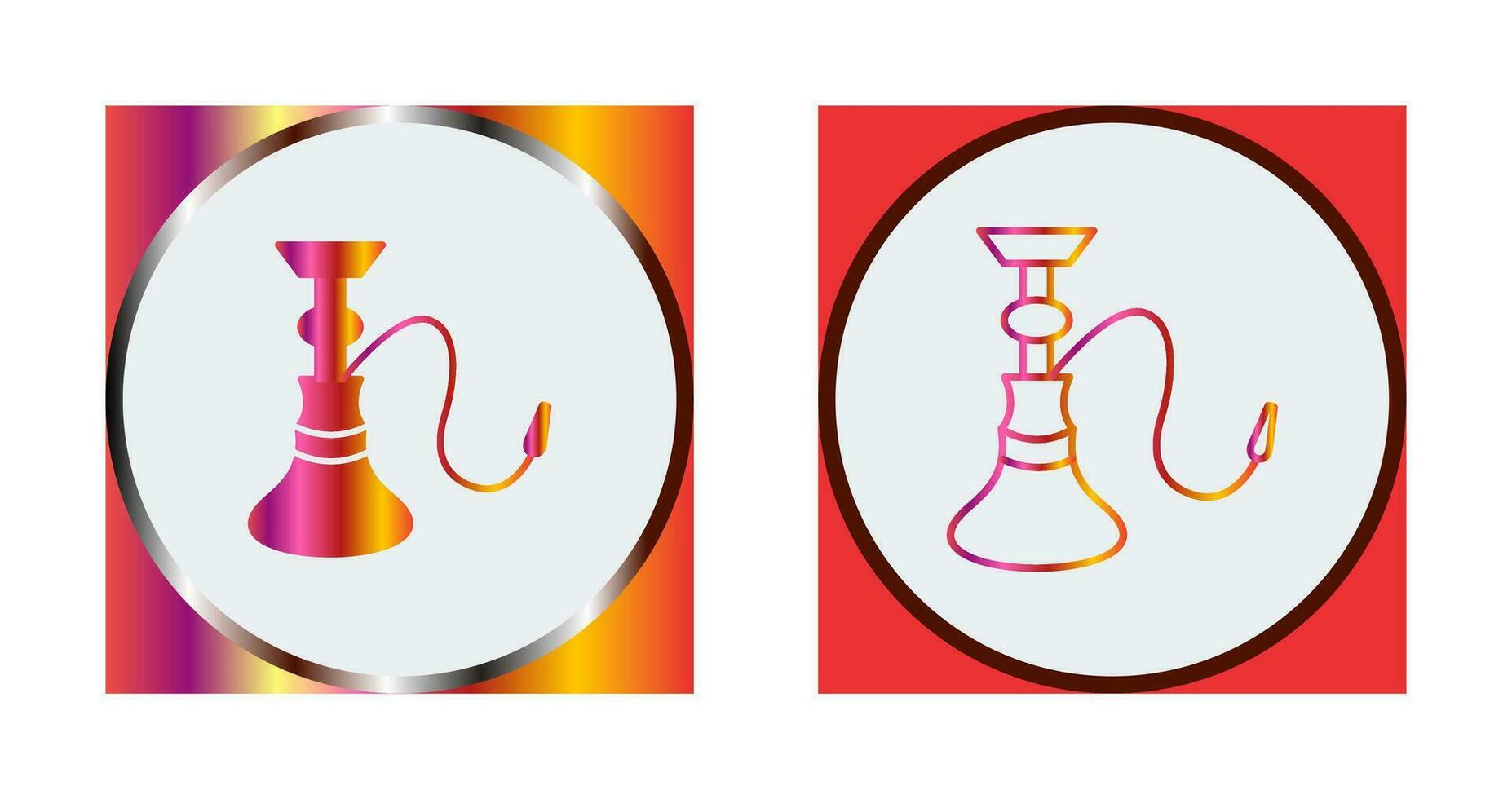 Unique Hookah Vector Icon