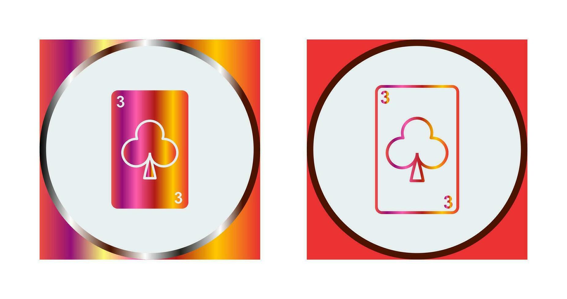 Clubs Card Vector Icon