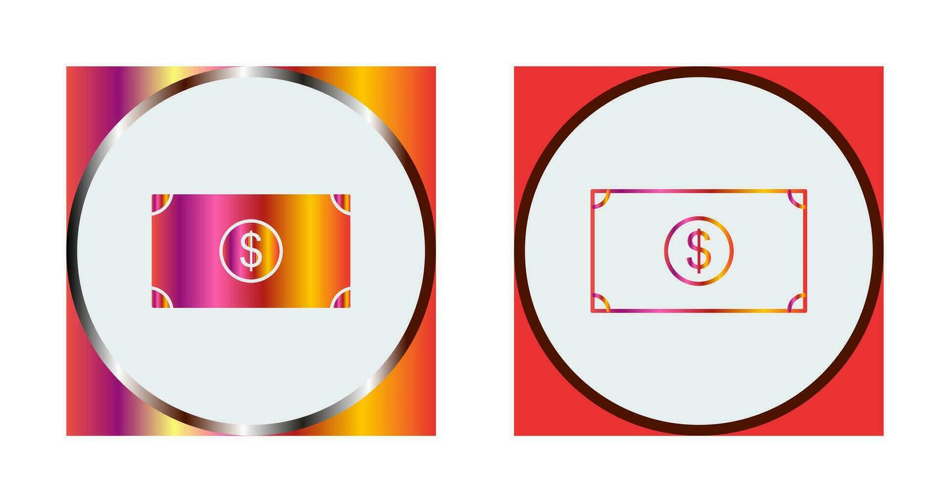 Unique Dollar Vector Icon