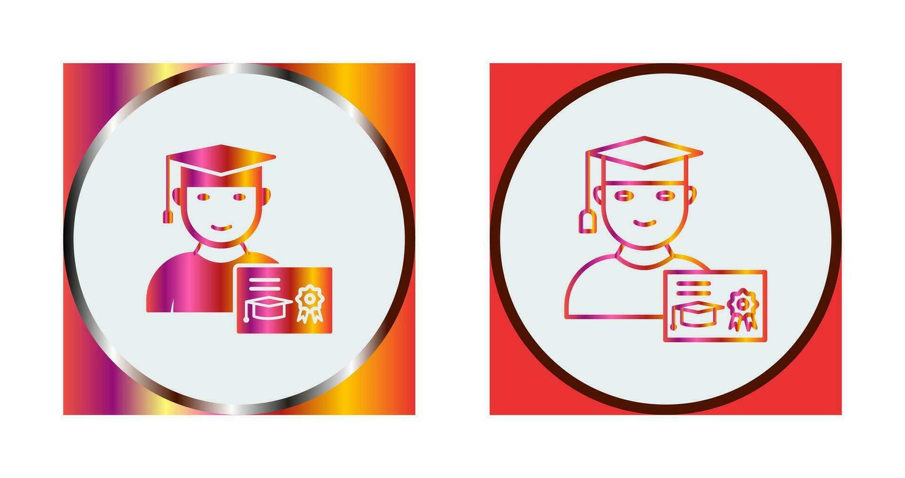 Unique Receiving Degree Vector Icon