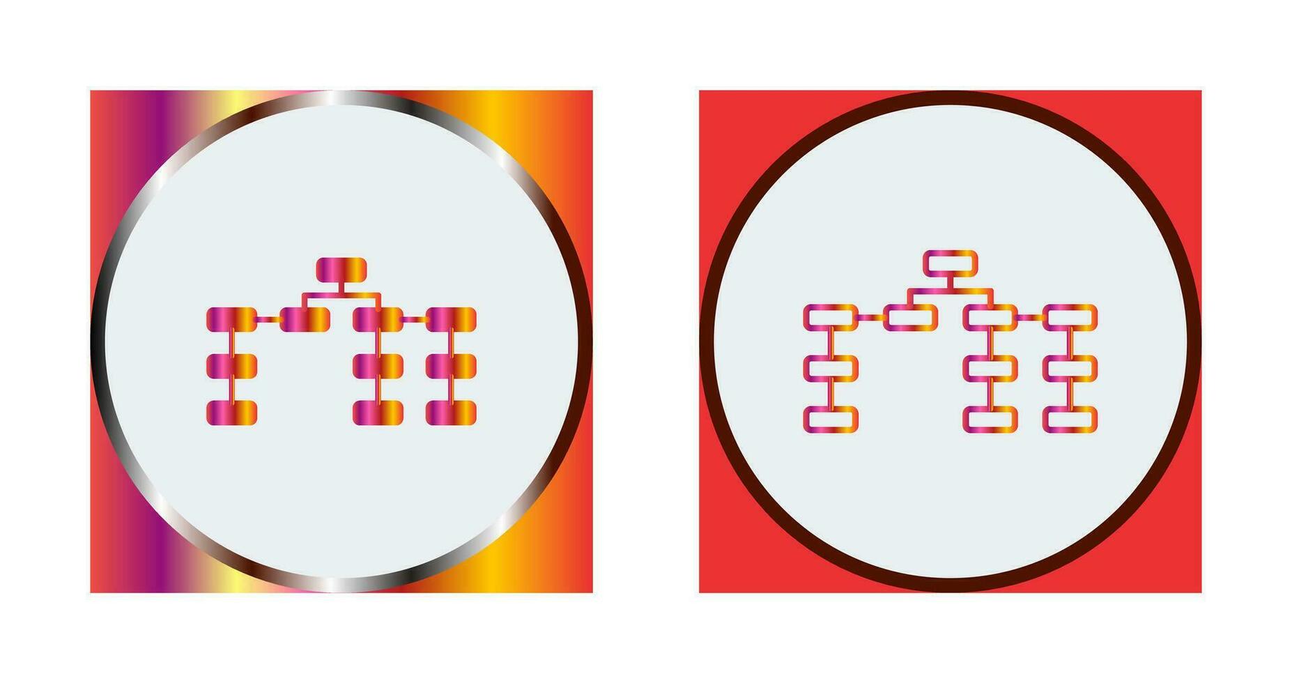 Unique Seo Structure Vector Icon