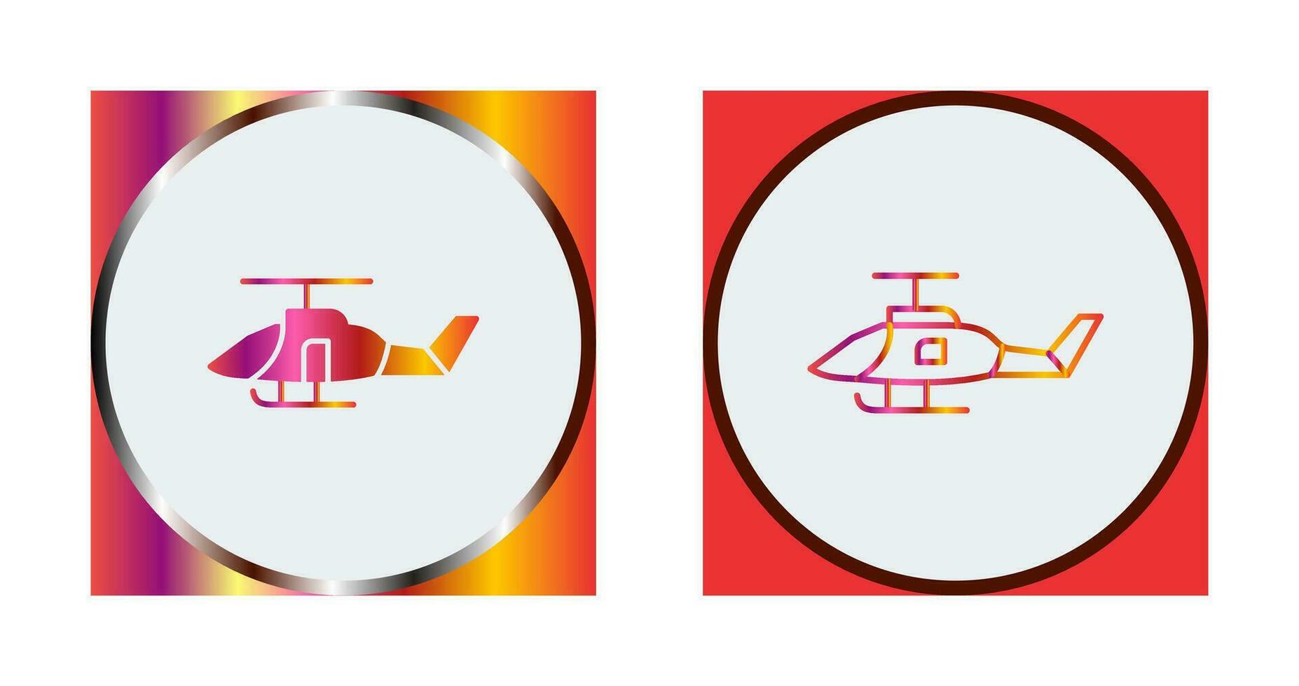 Military Helicopter Vector Icon