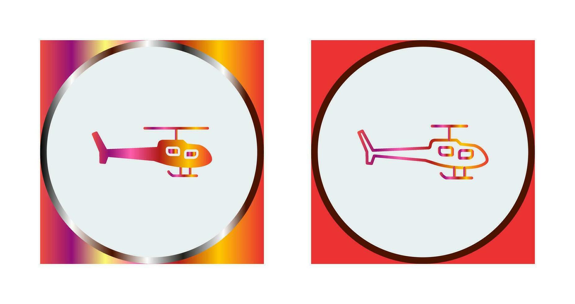 Helicopter Vector Icon