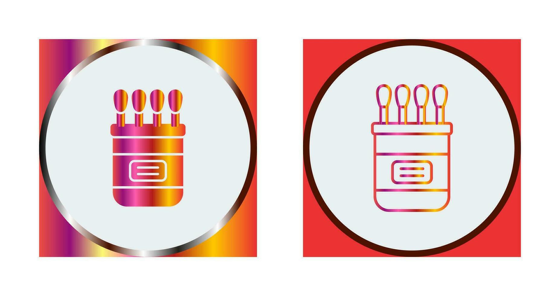 Cotton buds Vector Icon