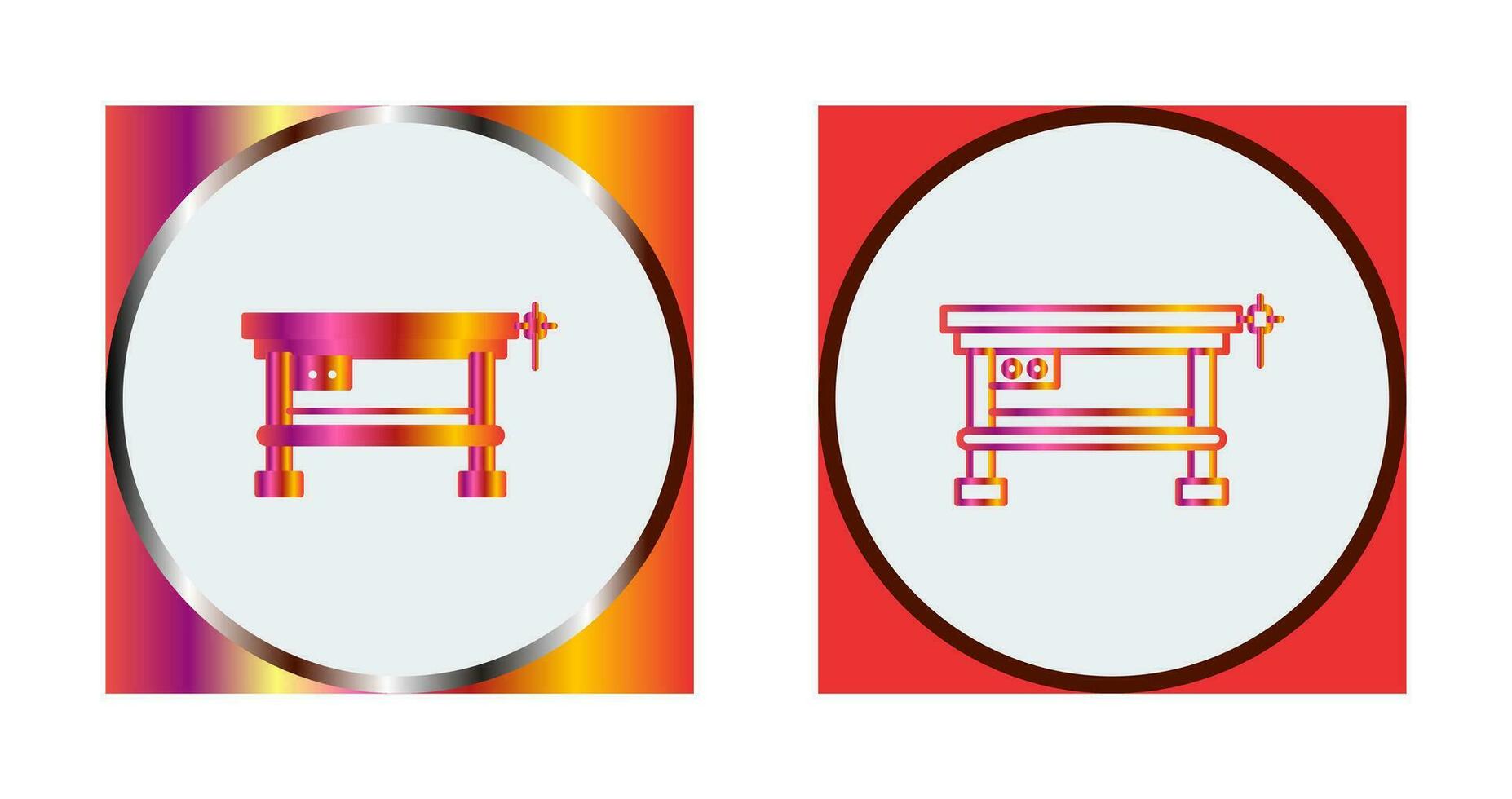 Work Bench Vector Icon