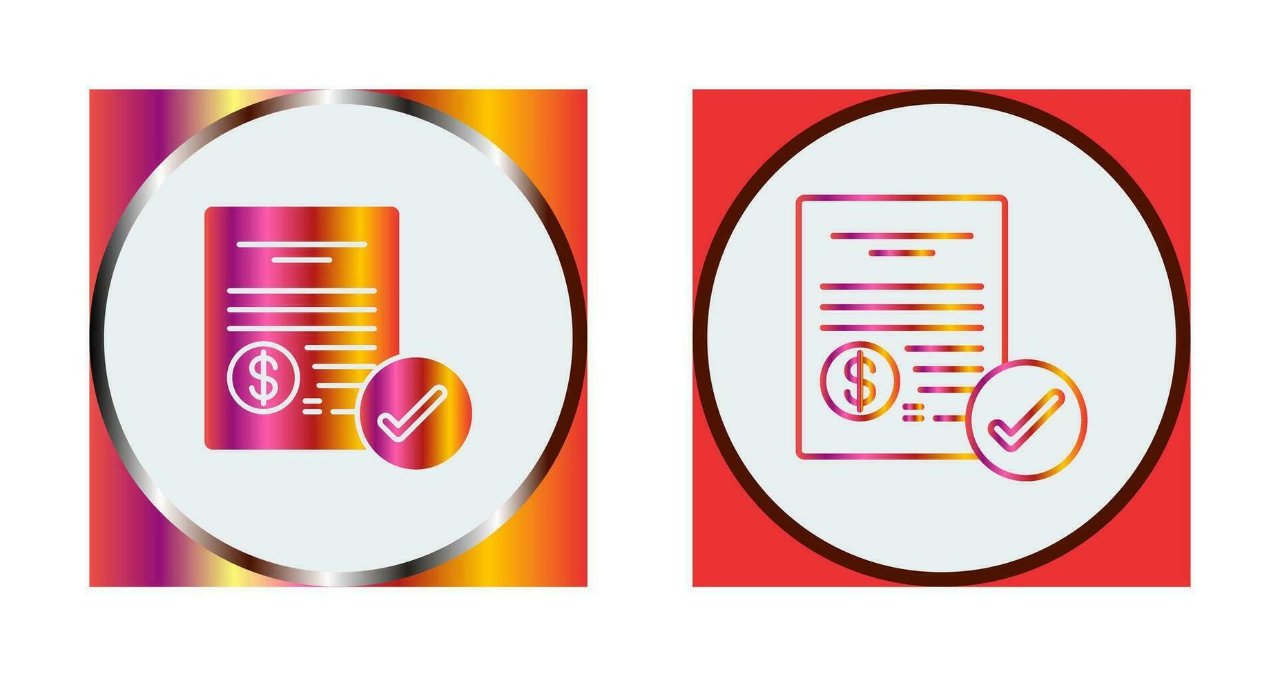 Paid Vector Icon