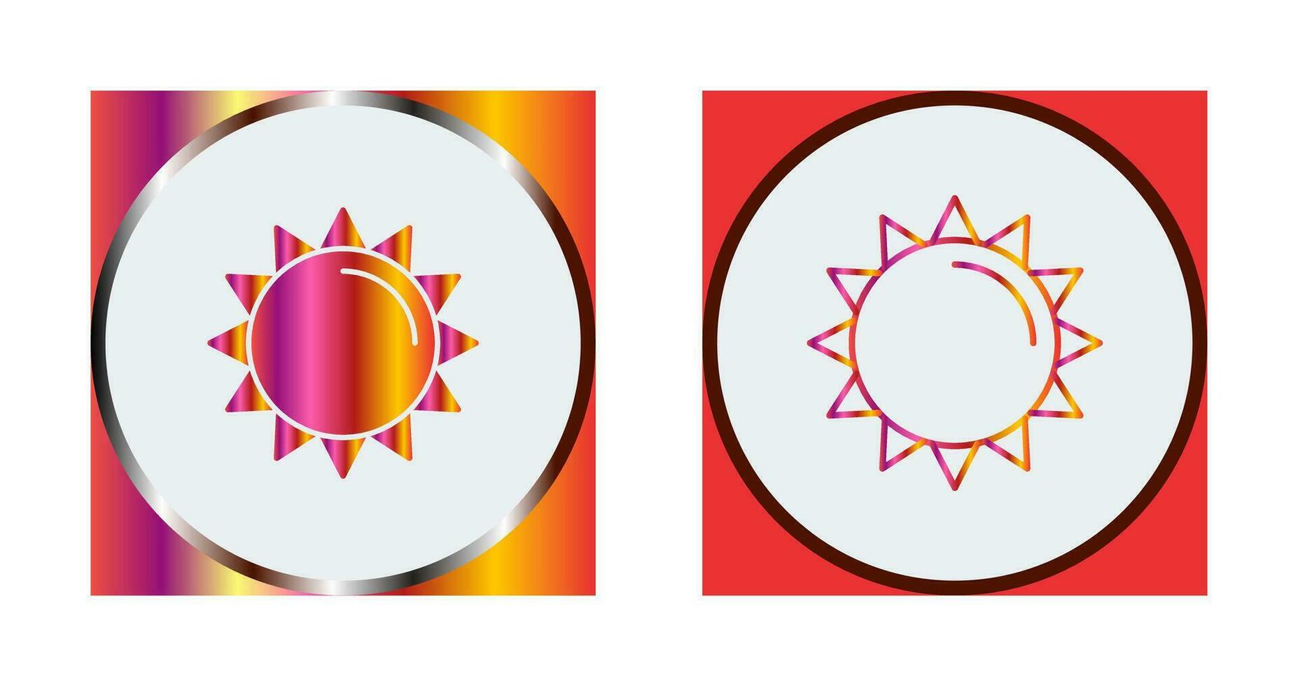 Sun Vector Icon