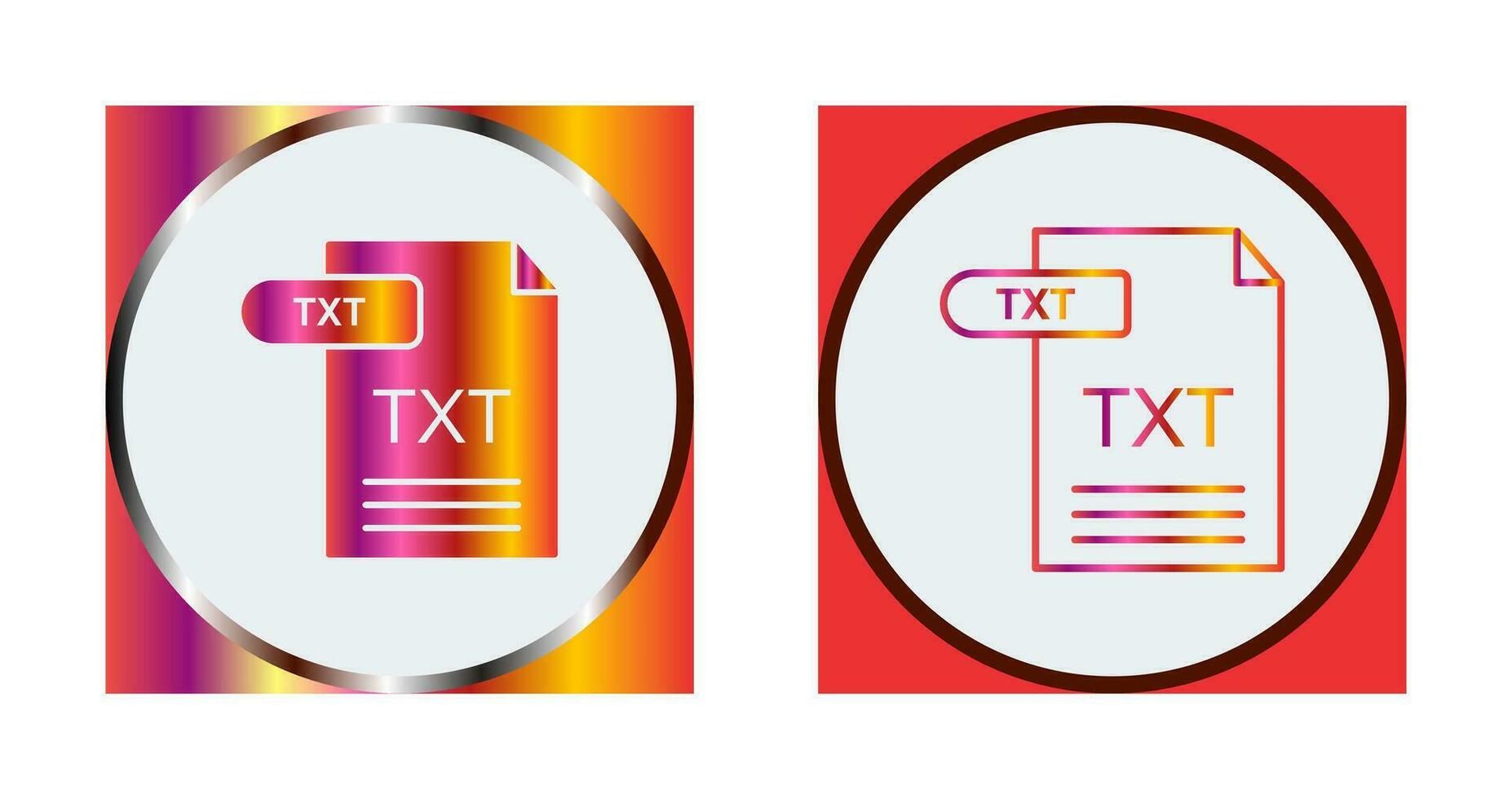 TXT Vector Icon