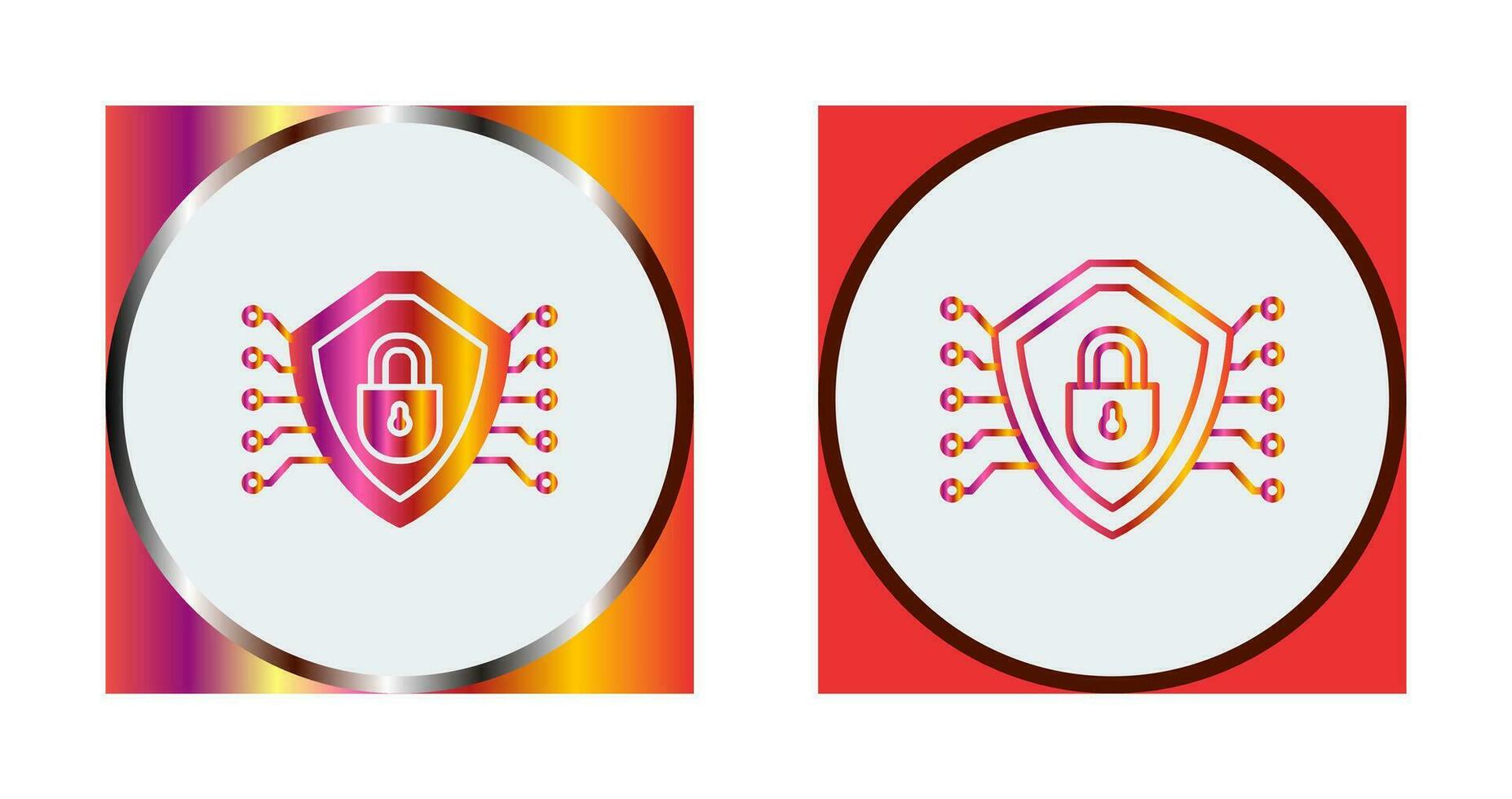 Cyber Security Vector Icon