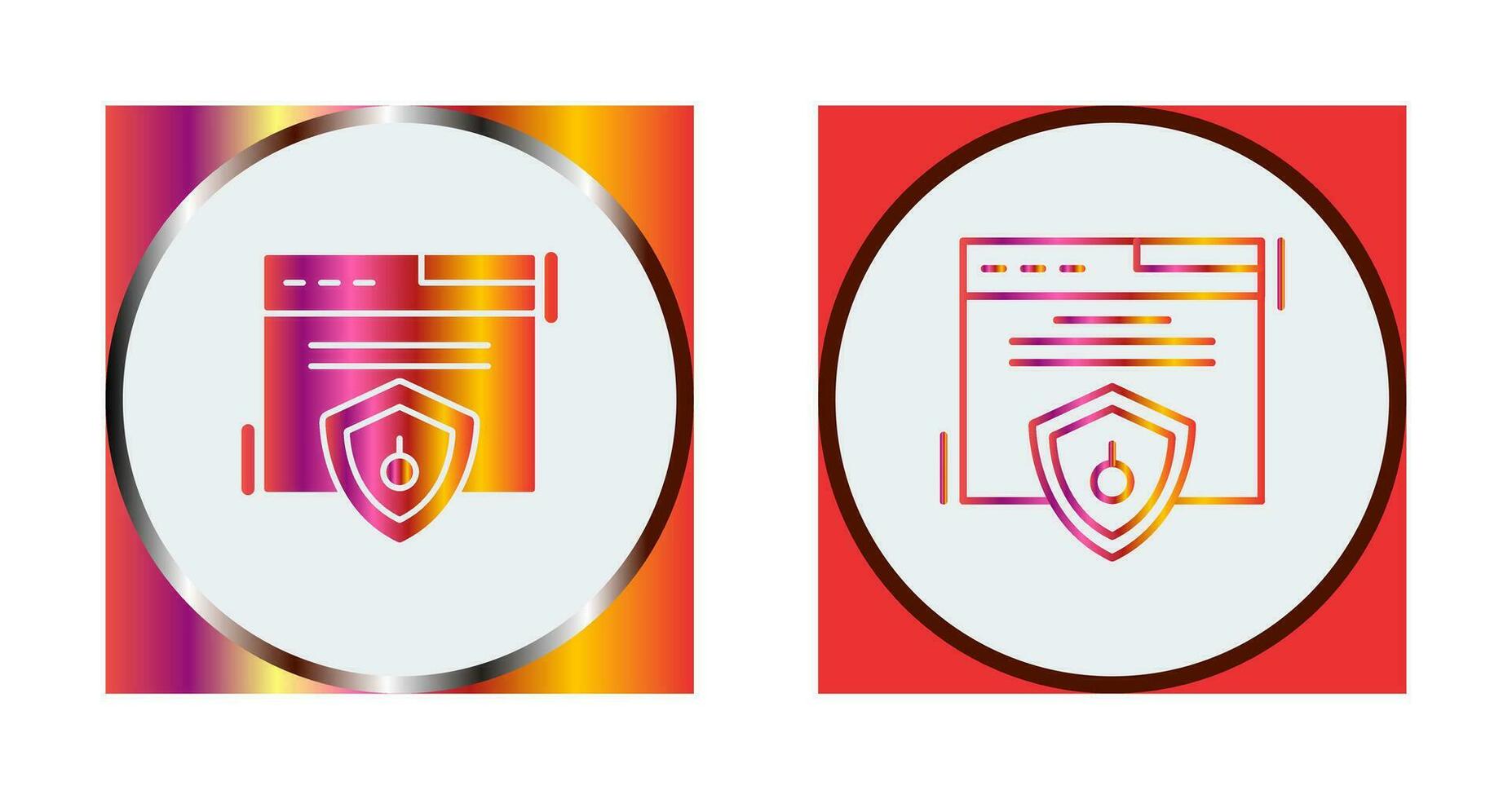 Web Security Vector Icon