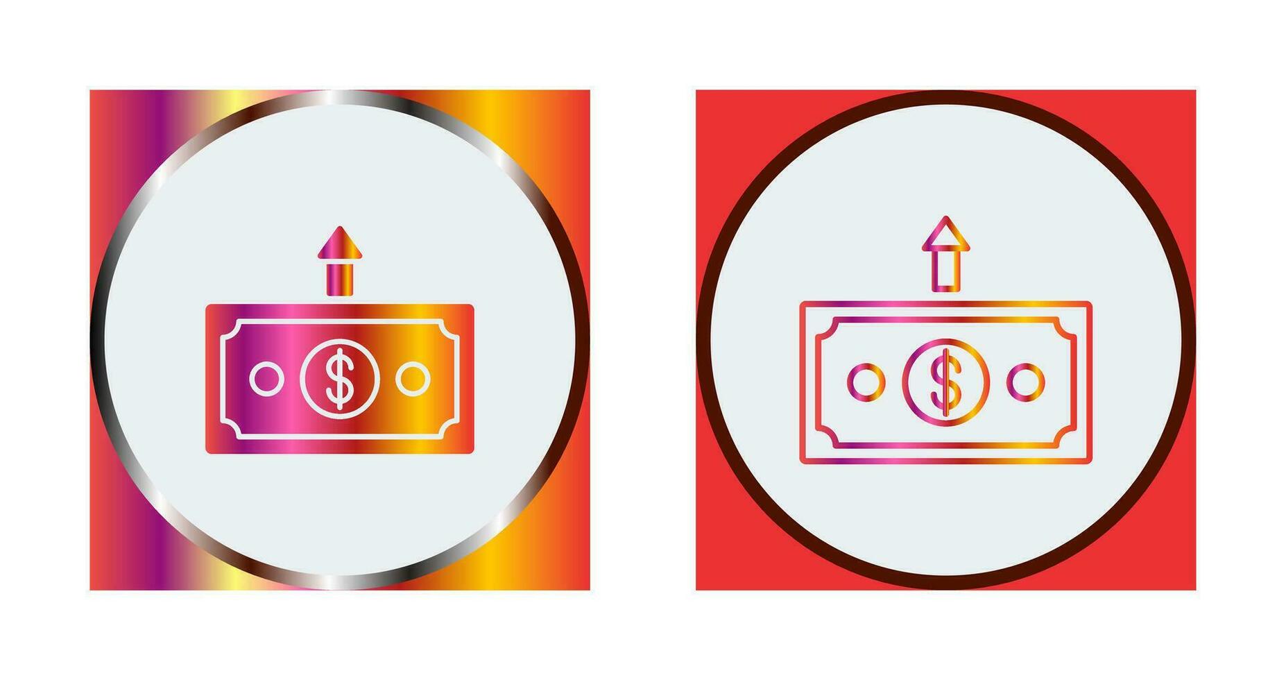 Money Up Vector Icon