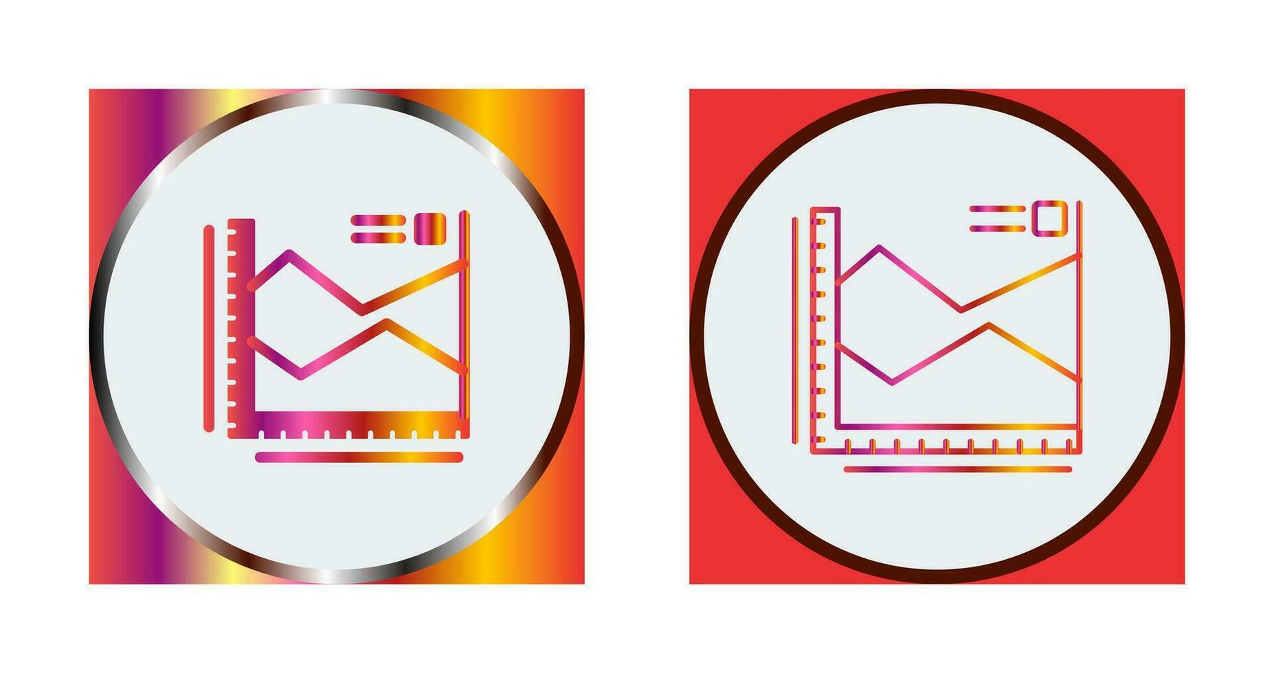 Spline Chart Vector Icon