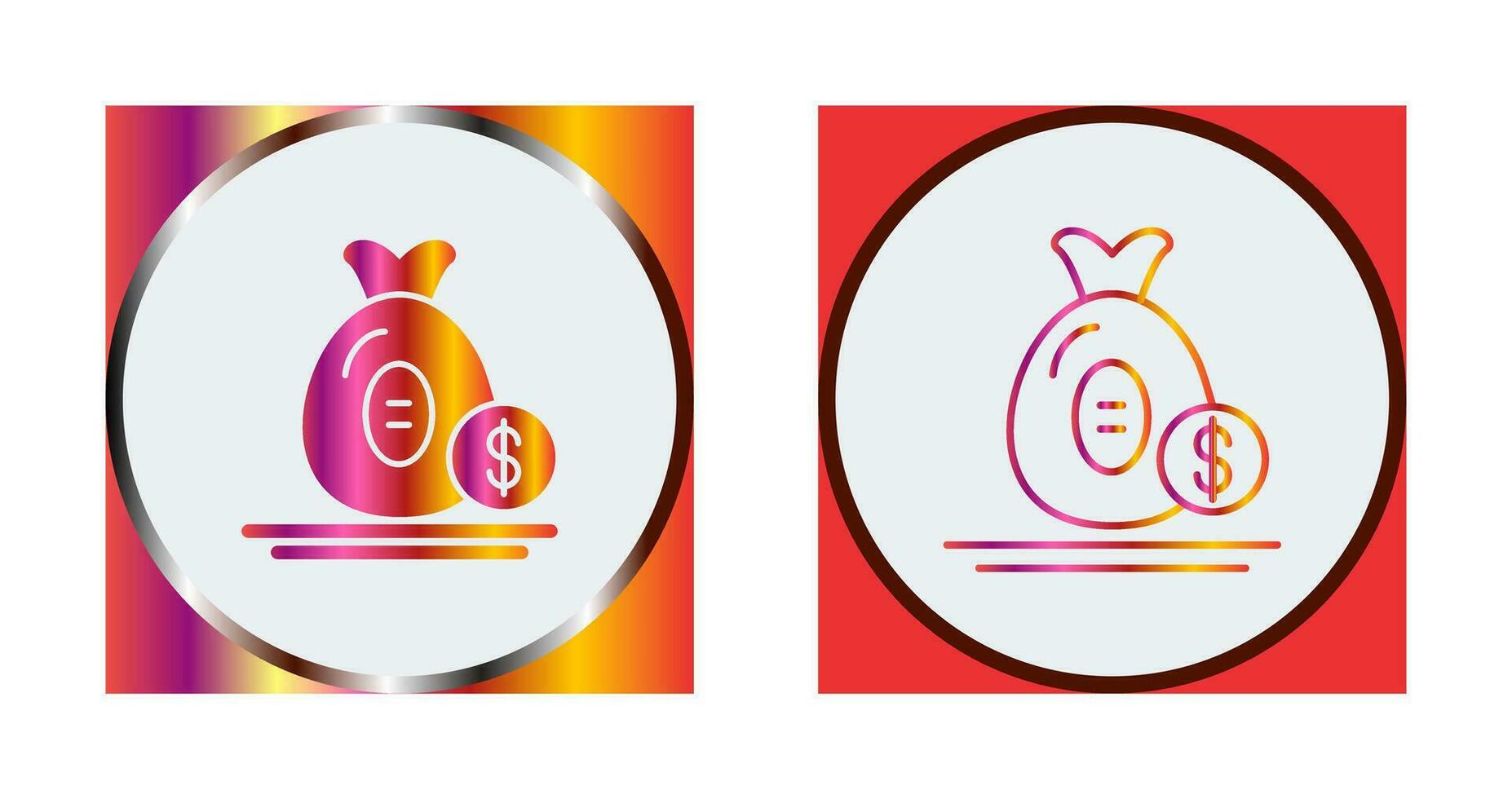 Money Bag Vector Icon