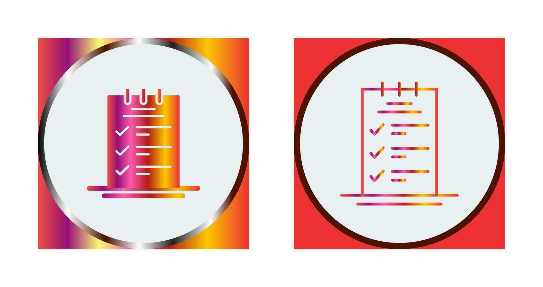 Booking CheckList Vector Icon