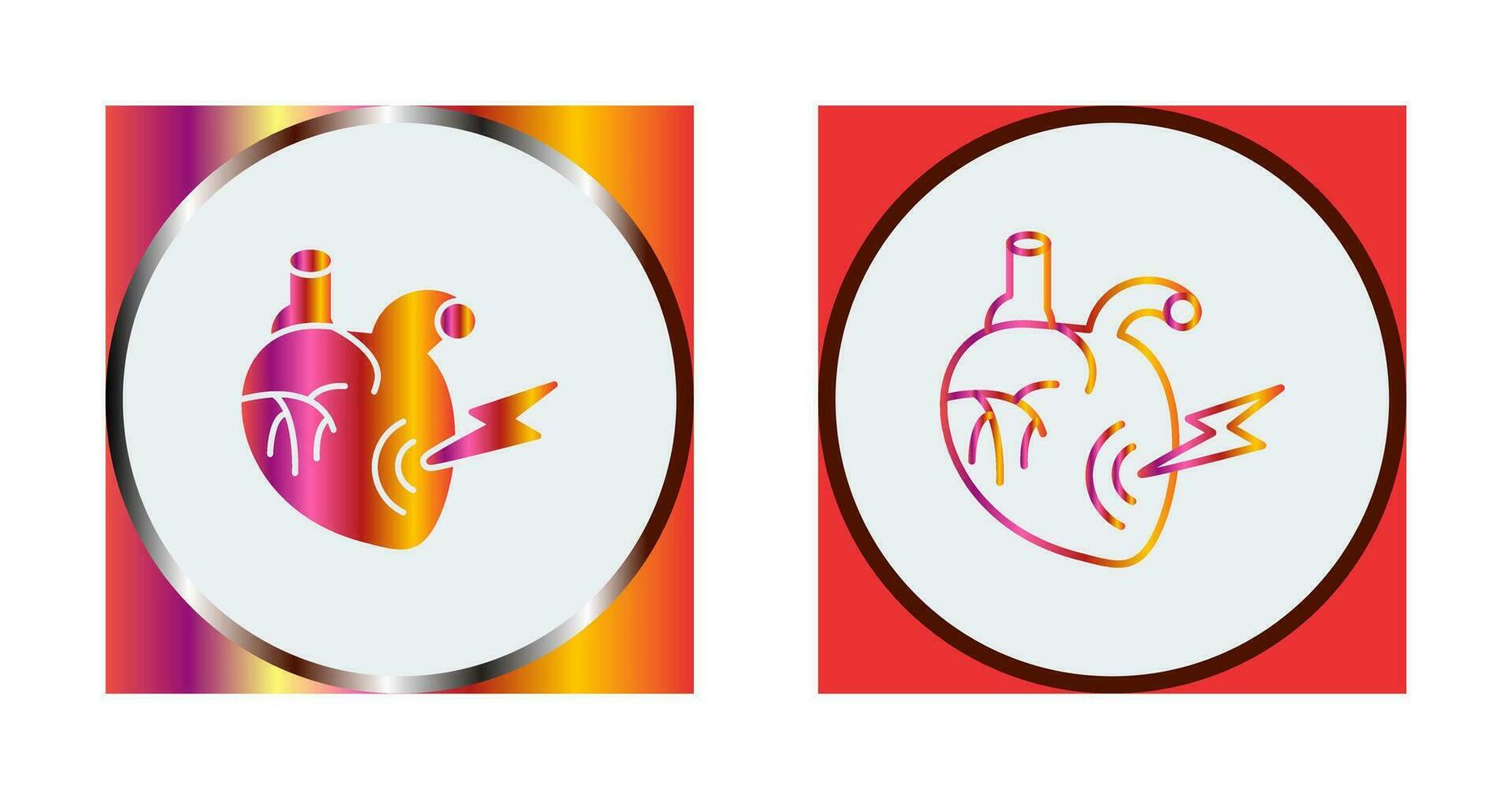 Heart Attack Vector Icon