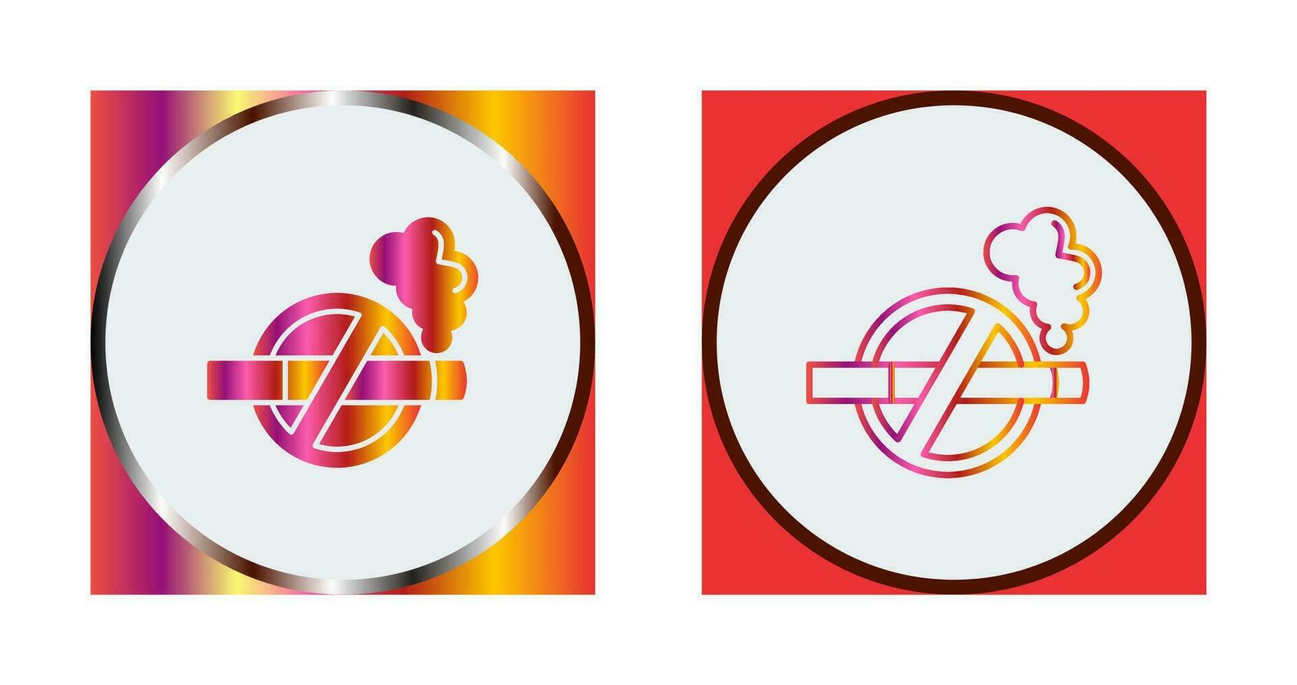 No Tobacco Vector Icon