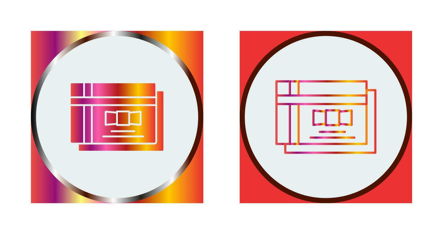 Gift Card Vector Icon