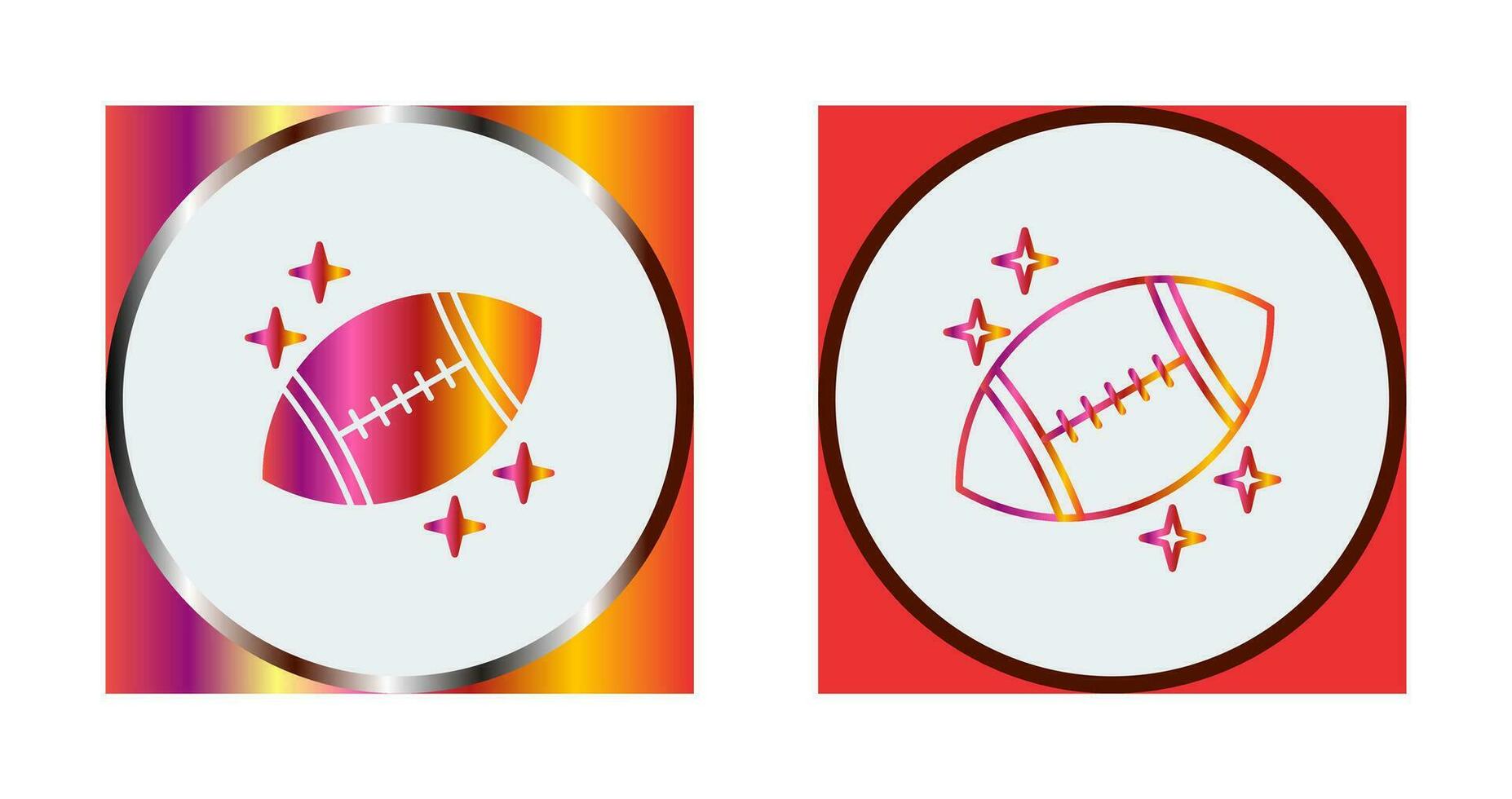 Rugby Vector Icon