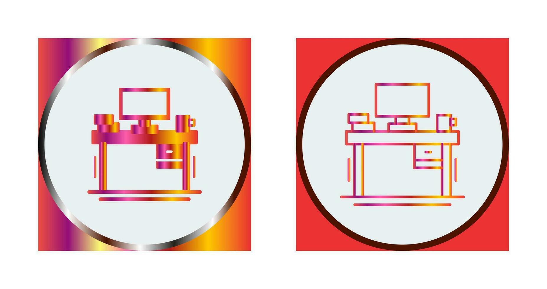 Desk Vector Icon