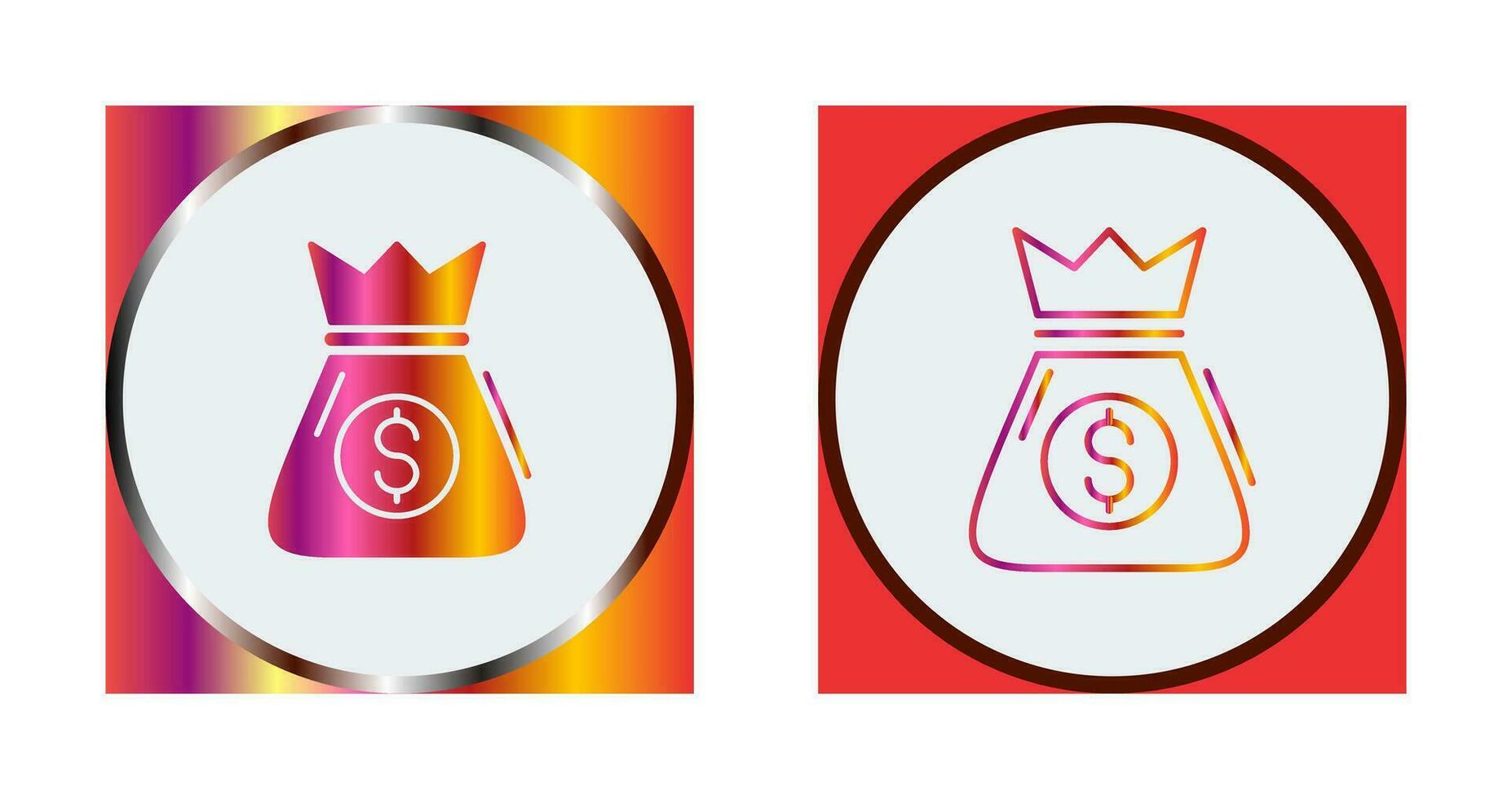 Money Bag Vector Icon