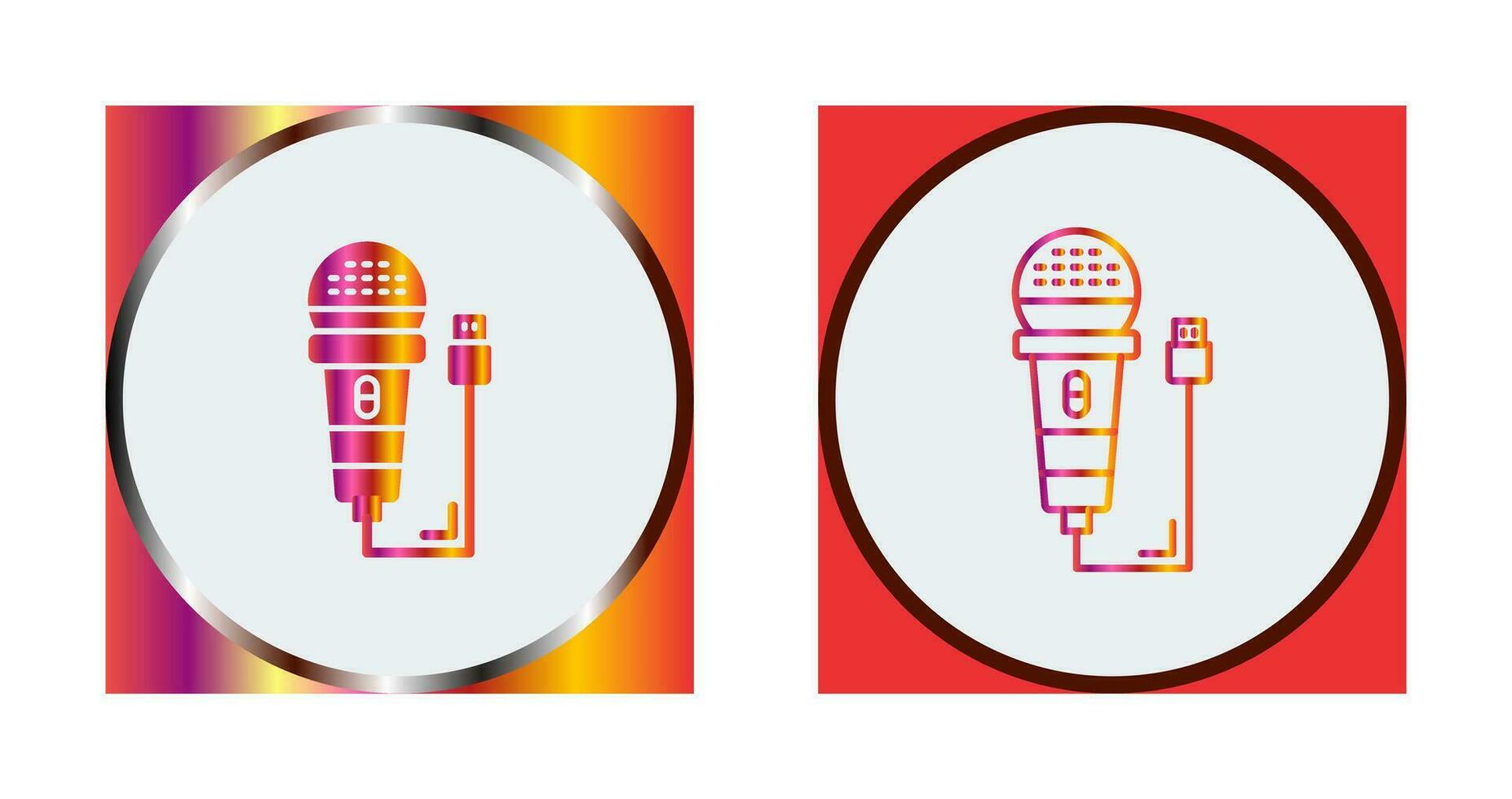 Microphone Vector Icon