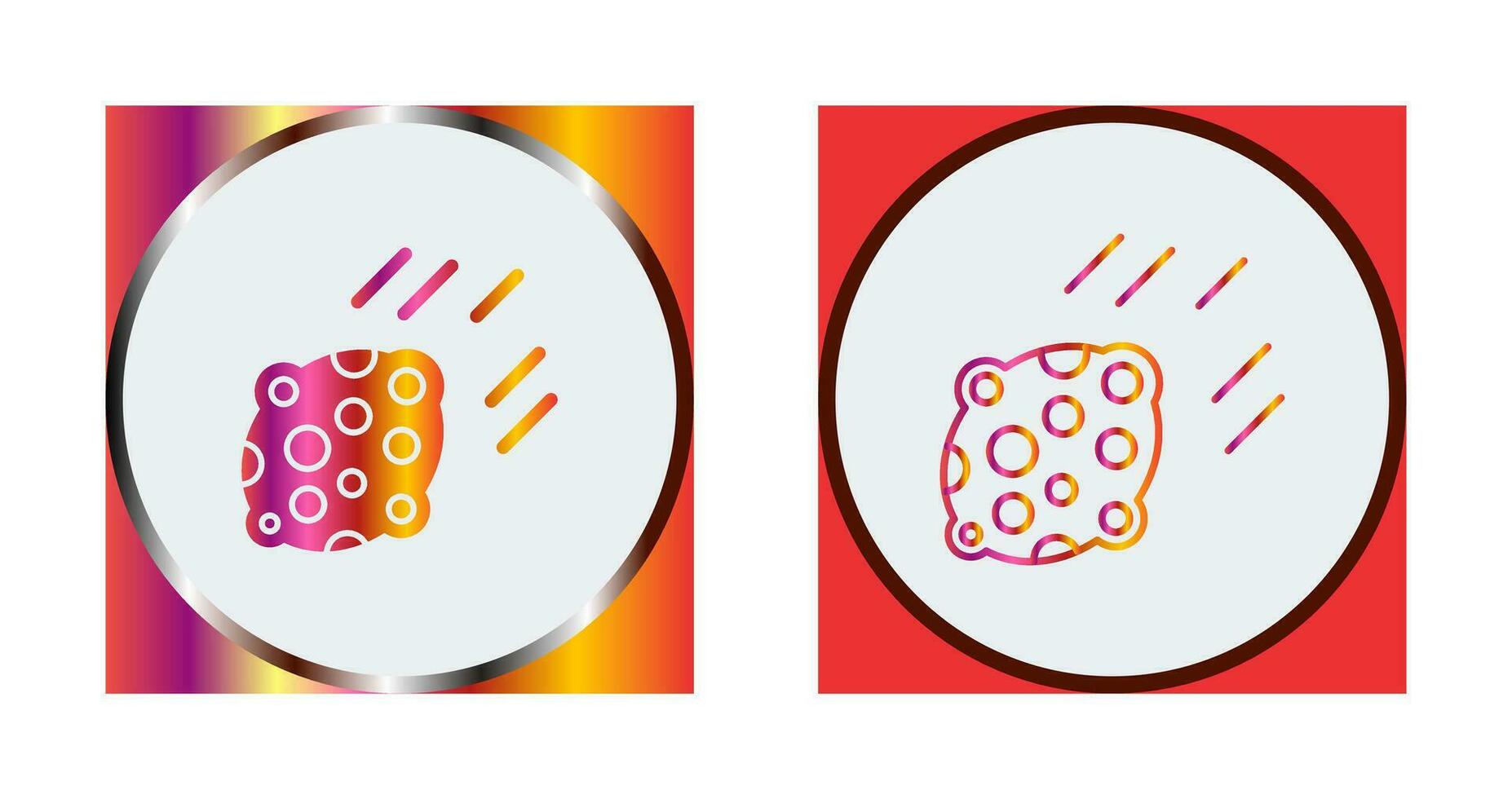 Asteroid Vector Icon