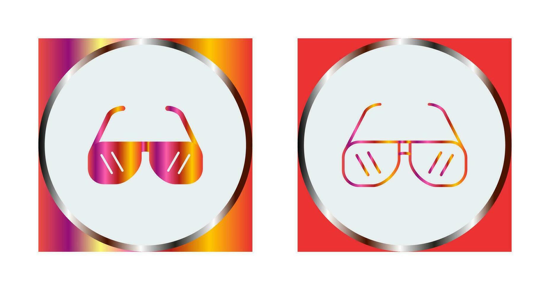 Sun Glasses Vector Icon