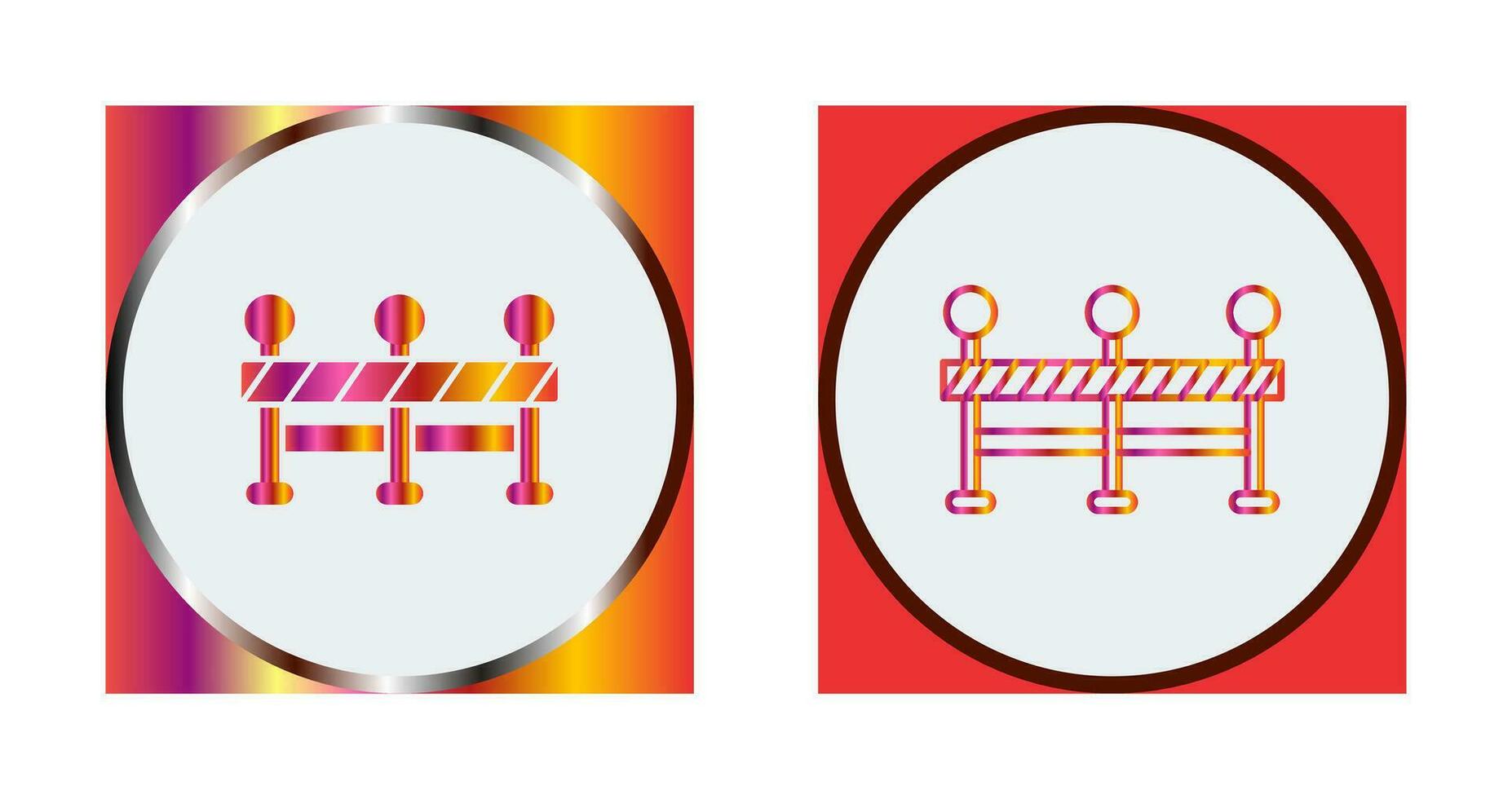 Roadblock Vector Icon