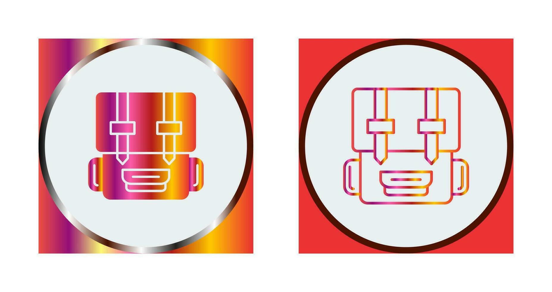 Backpack Vector Icon