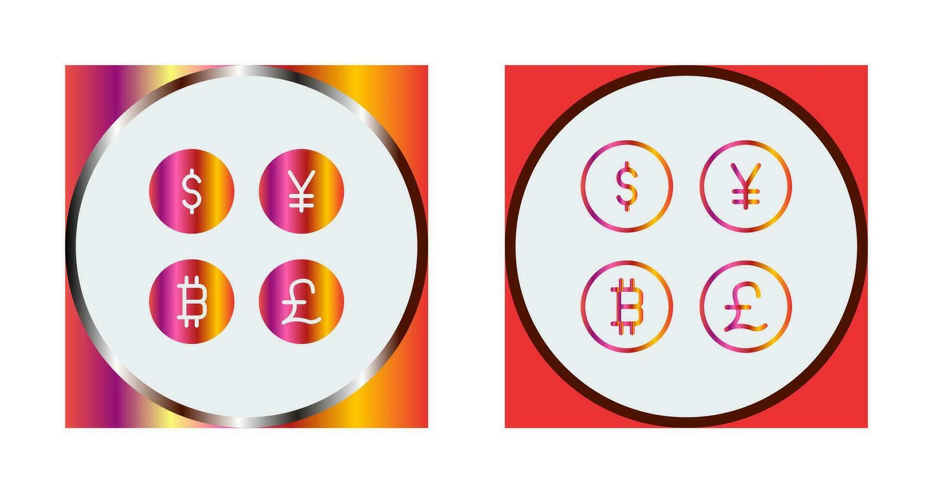 Currency Symbols Vector Icon