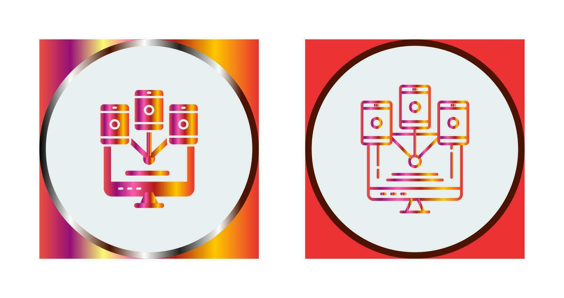 Computer Networks Vector Icon