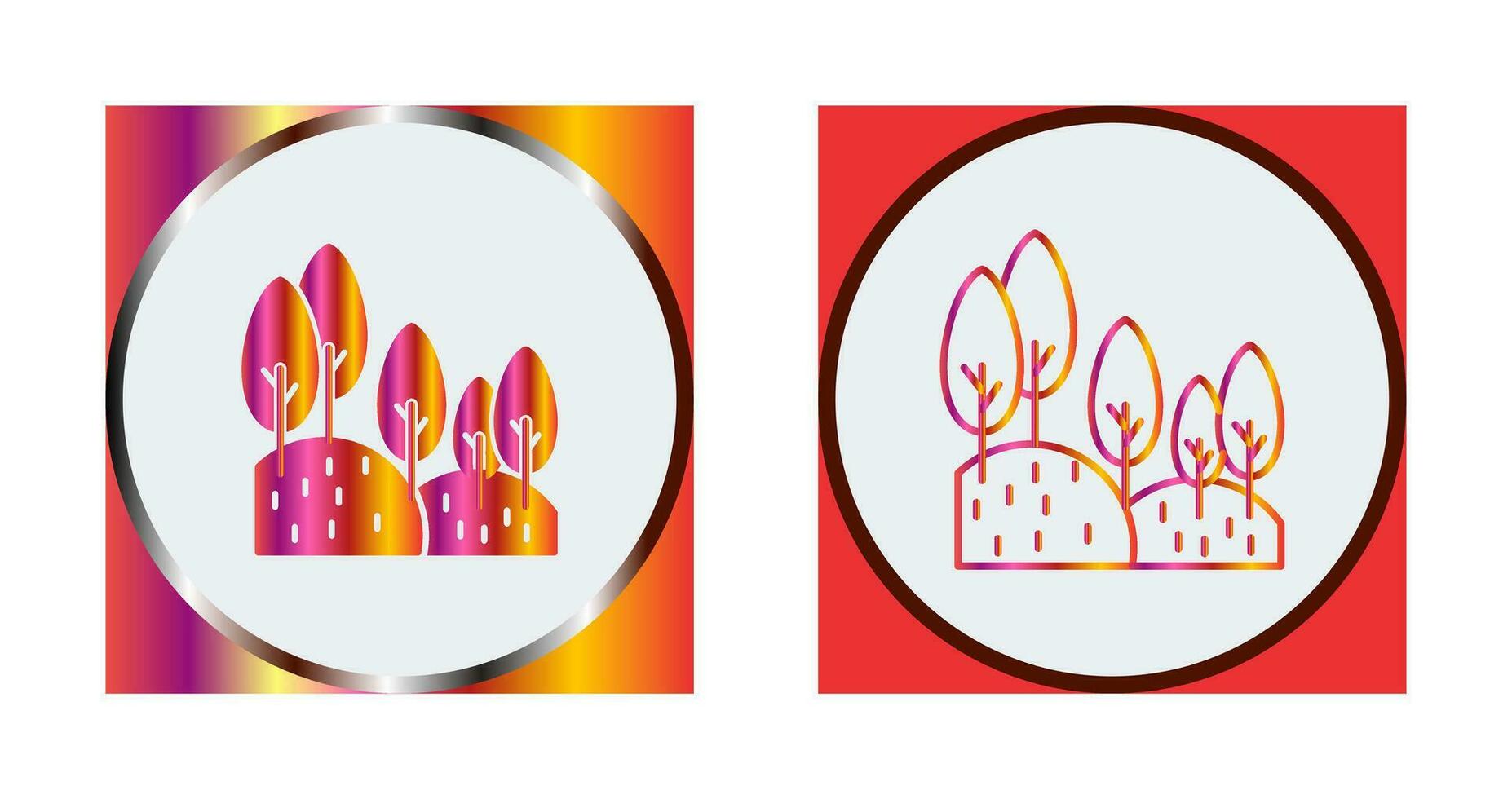Forest Vector Icon