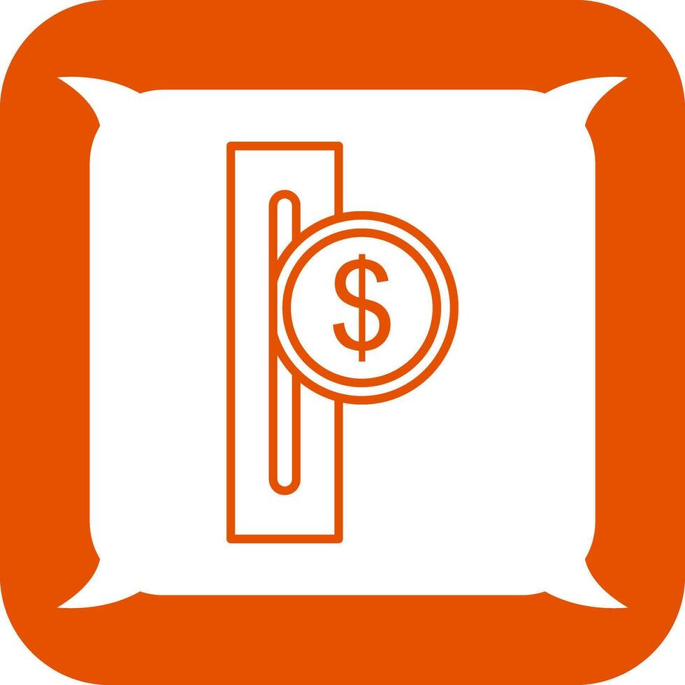 Slot for Coins Vector Icon