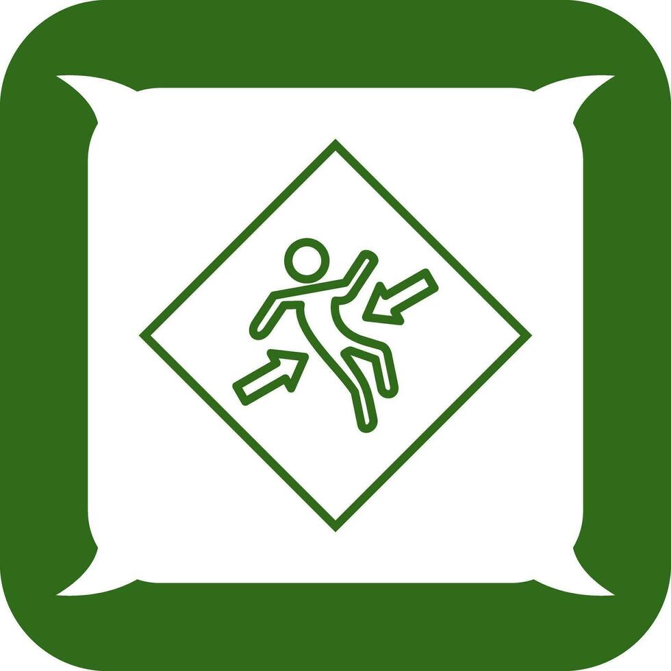 Crush Zone Vector Icon