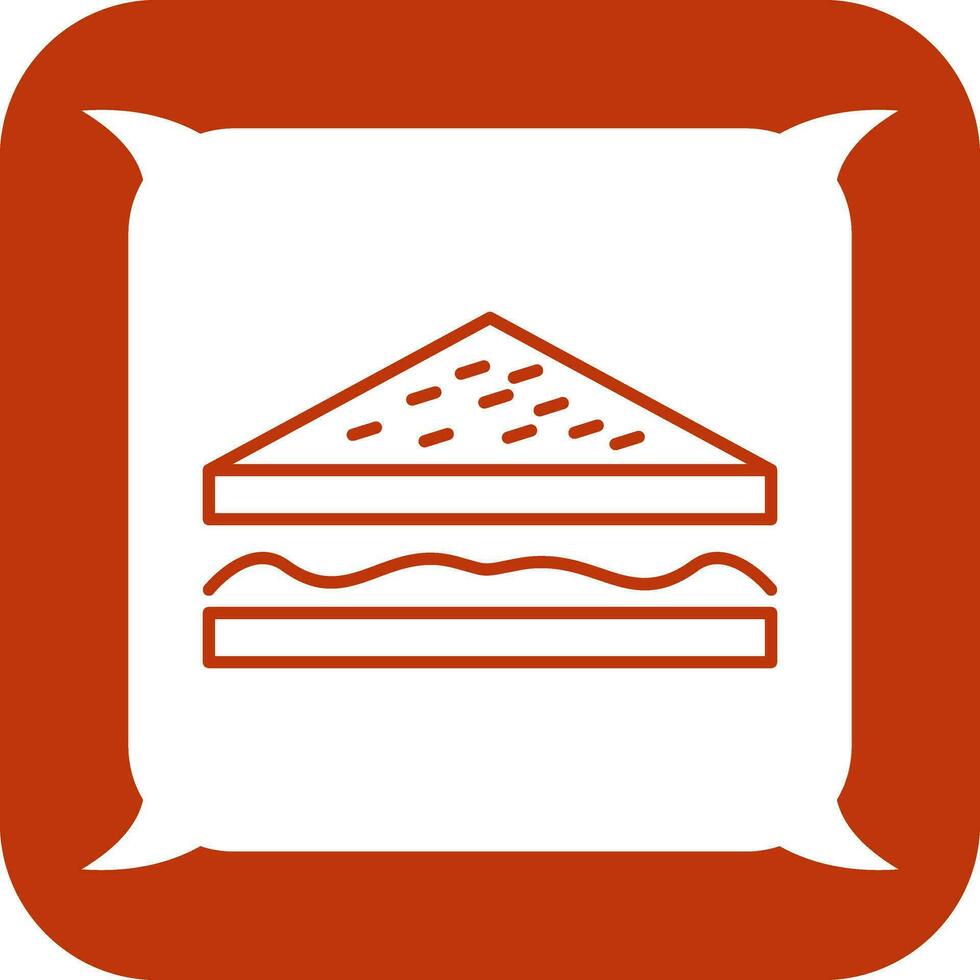 Unique Sandwich Vector Icon