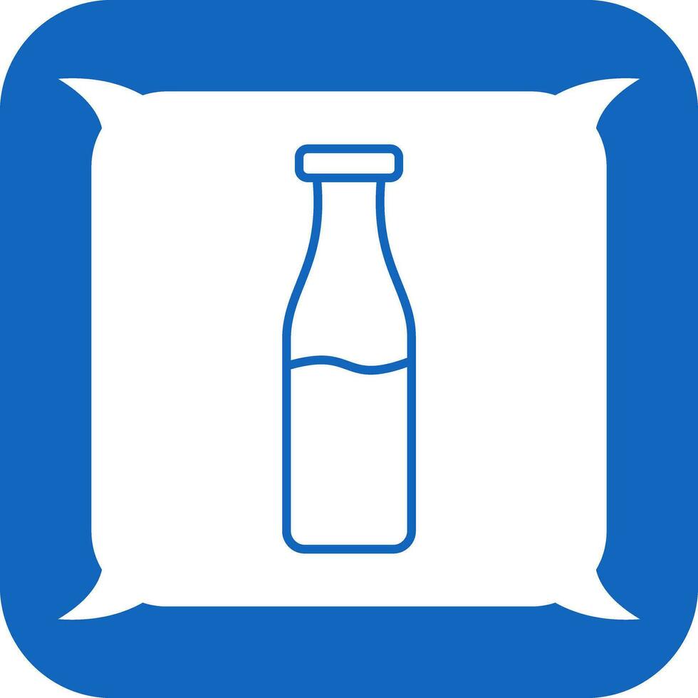 icono de vector de botella de leche