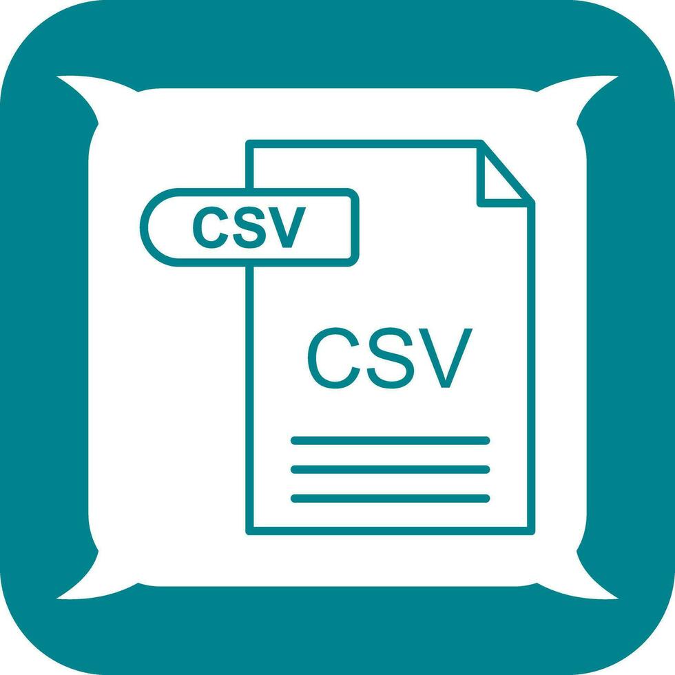 CSV Vector Icon