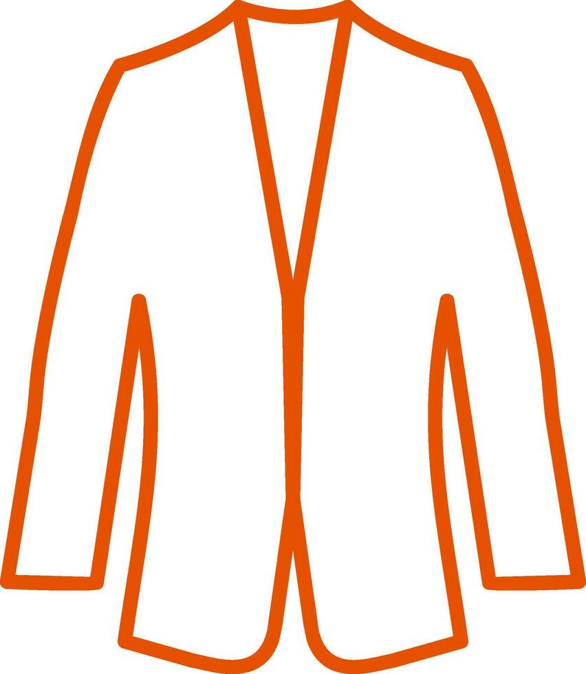 icono de vector de traje