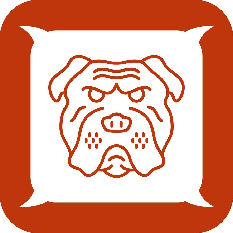 Bulldog Vector Icon
