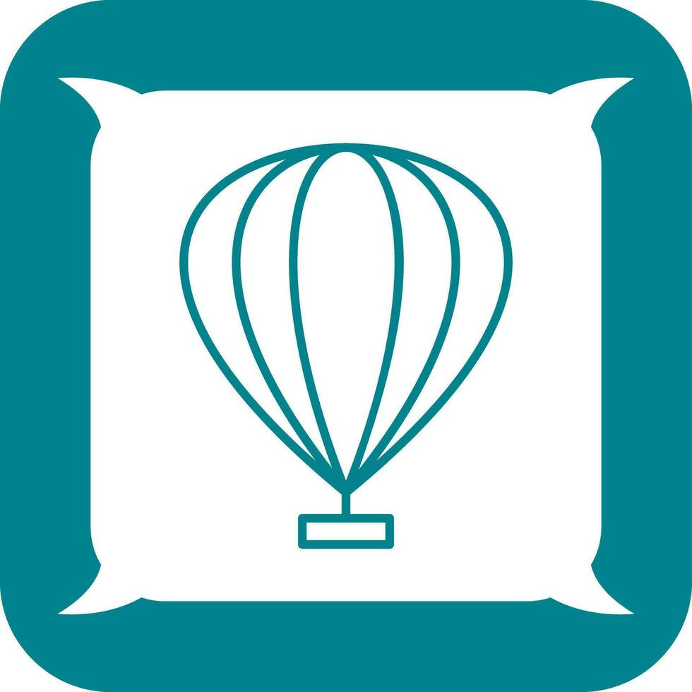 Hot Air Balloon Vector Icon