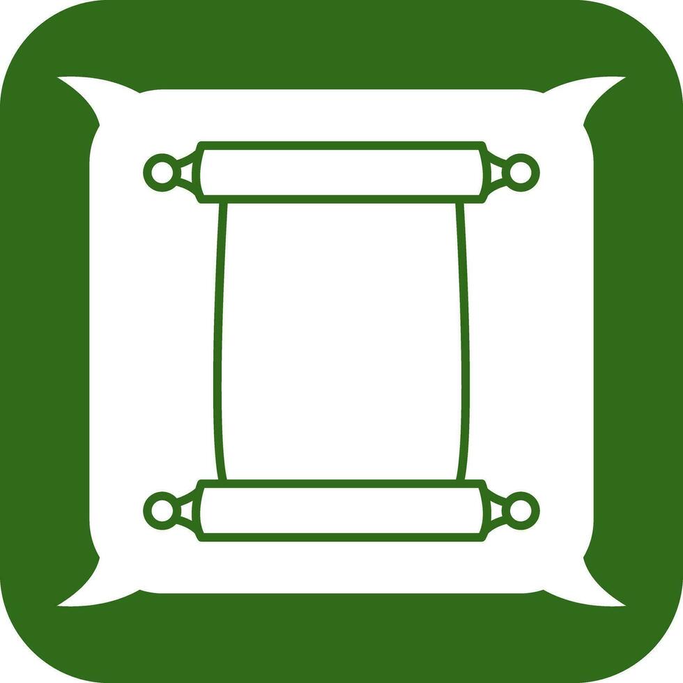 Scroll of Paper Vector Icon