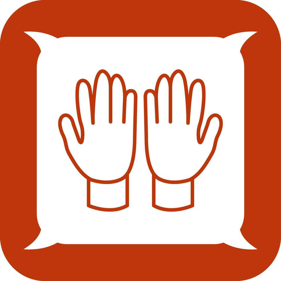 Gardening Gloves Vector Icon