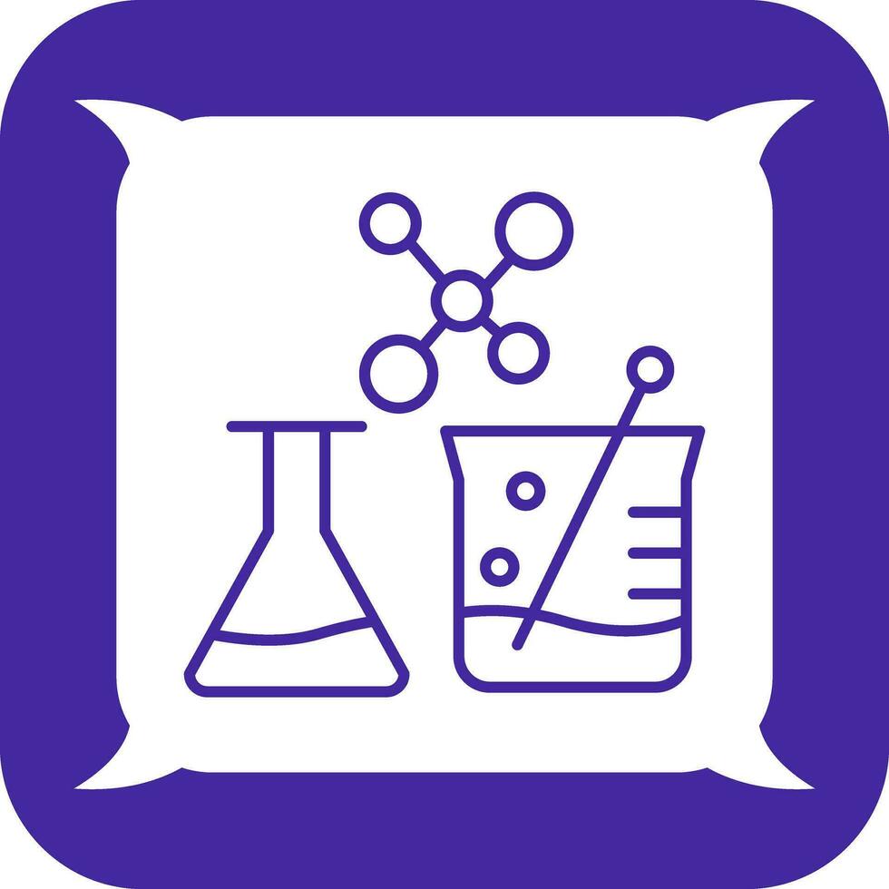 icono de vector de química