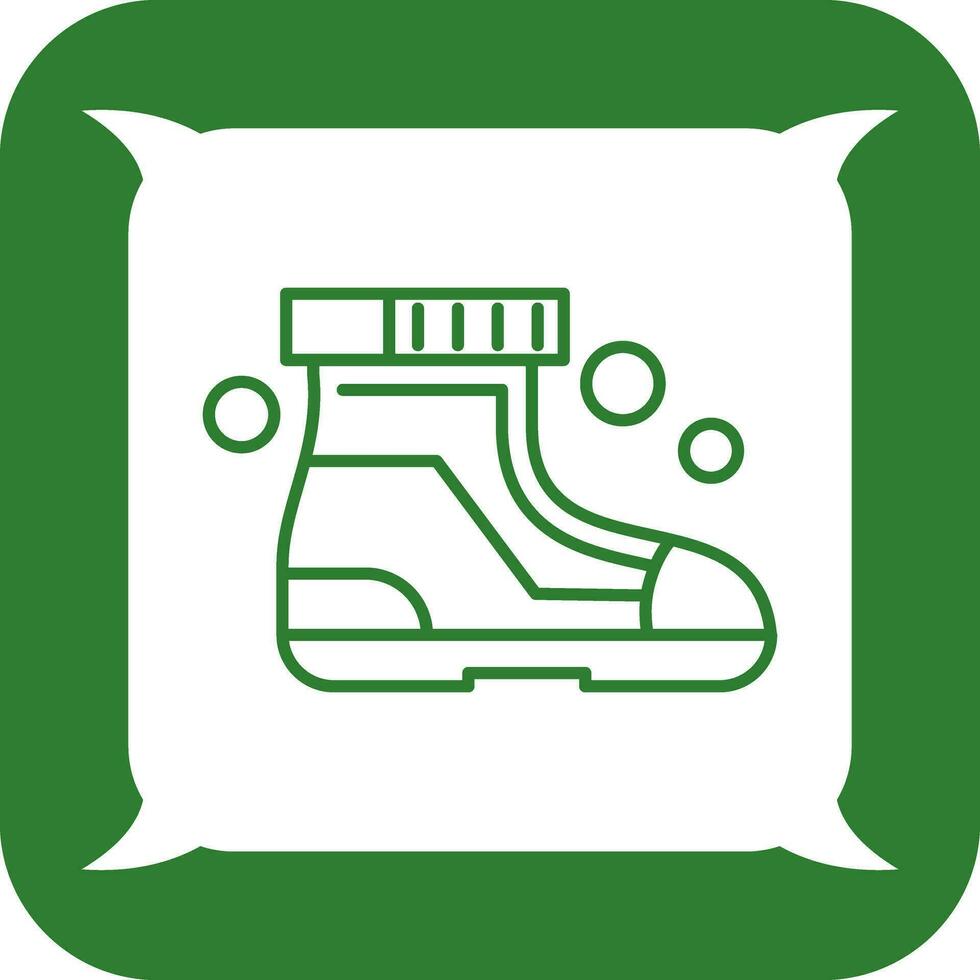 Ski Boots Vector Icon