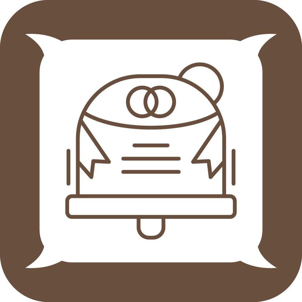 Wedding Bell Vector Icon